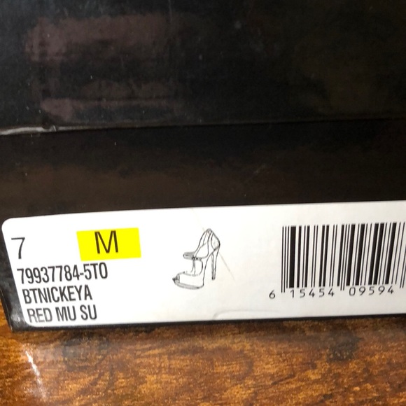 Like New Orange & Leopard Platform Peep Toe Heels! - Picture 4 of 4